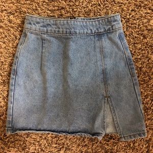 Lola Denim Mini Skirt
